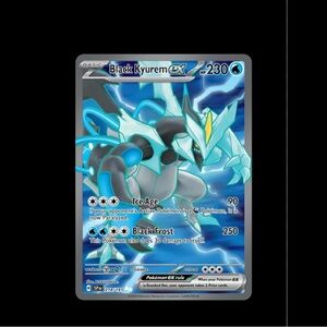 Black Kyurem EX Pokémon Card